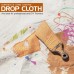 Utopia Drop Cloth for Painting (6x9 ft, 2 Pack) Washable and Reusable Canvas Fabric for Furniture & Floor Protection Highly Absorbent Paint Cover - Duck Dropcloth for Outdoor and Indoor Use