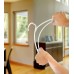 Utopia Home Plastic Hangers 50 Pack - Clothes Hanger with Hooks - Durable & Space Saving (White)